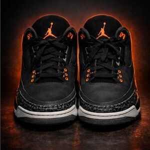 Air Jordan 3 Mid Fear Stadium Orange